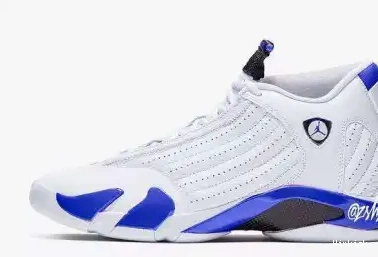 AIR JORDAN WHITE HYPER 487471-104 RETRO ROYAL 14 - 0701